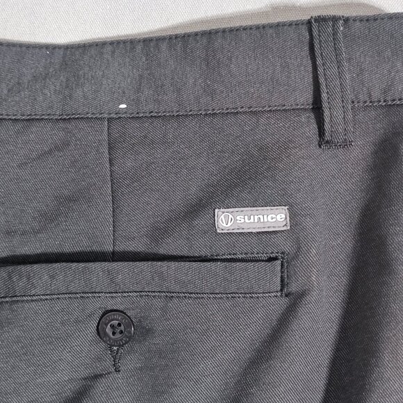 Sunice Golf/ Summer shorts men's size 38 charcoal colour sporty active wear - Picture 5 of 12